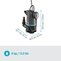 Gardena dykpumpe 20000 Basic urent vand 550 W